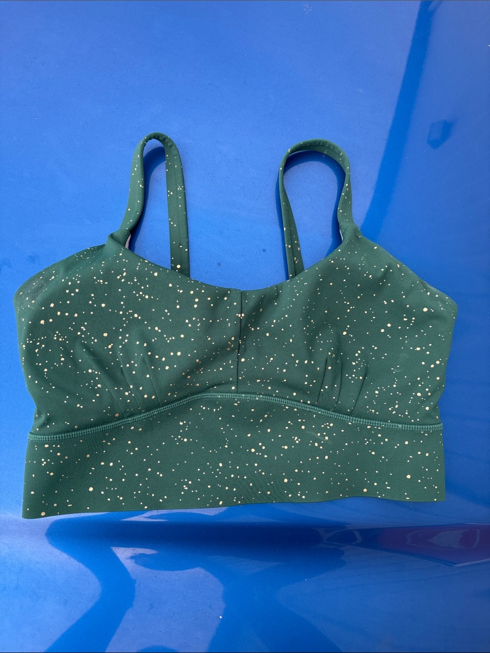 Born Primitive Green Speckled Bralette